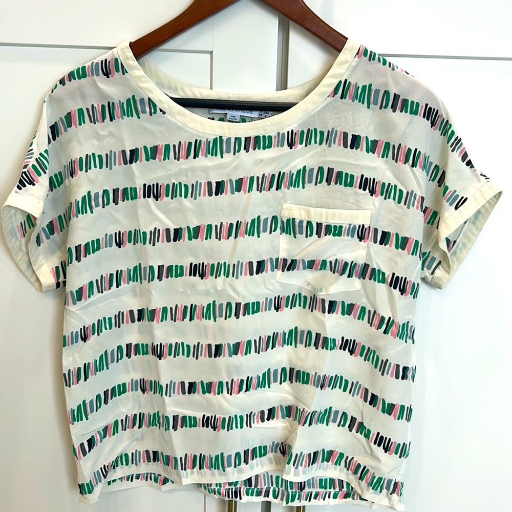 SEE BY CHLOE’ silk top size 4